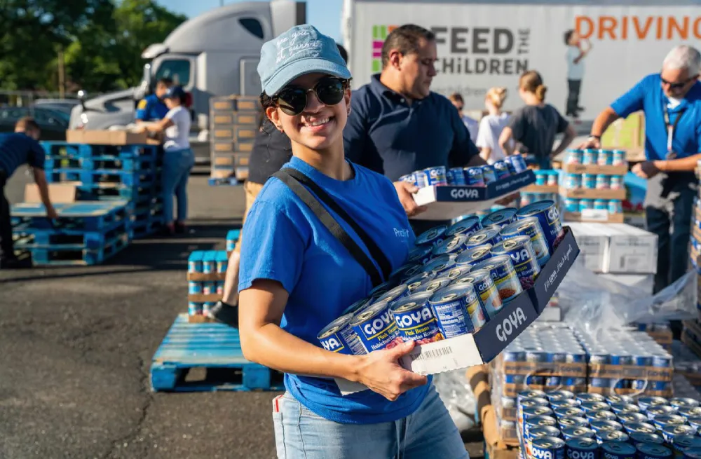 Community member volunteering